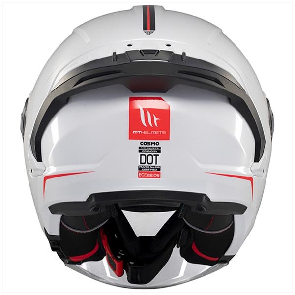 Helm JET Cosmo SV WIT XS / Kids L - Afbeelding 3
