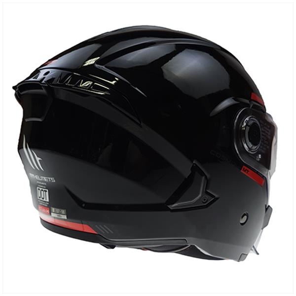 Helm JET Cosmo SV Glans Zwart XS / Kids L - Afbeelding 2