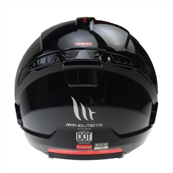 Helm JET Cosmo SV Glans Zwart XS / Kids L - Afbeelding 3