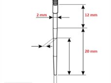 Gasnaald Dellorto AM6 Phbn 12 (1)