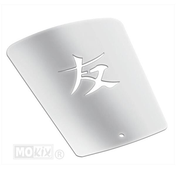 Accudeksel Peugeot Speedfight Chinese RVS - Opticparts
