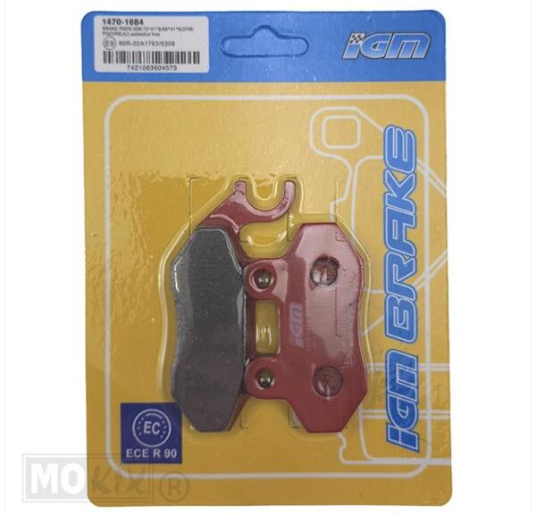Remblokset IGM (SYM/PGO/Rieju) ECE R-90