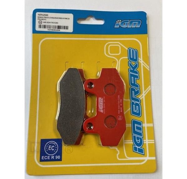 Remblokset IGM (China/NSR/MBX/Kymco/Peugeot) CE