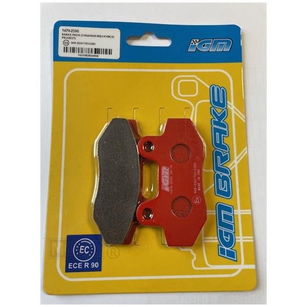 Remblokset IGM (China/NSR/MBX/Kymco/Peugeot) CE