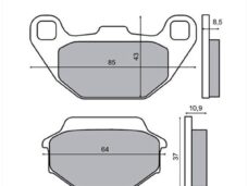 Remblokset IGM (Kymco/SYM) ECE R-90