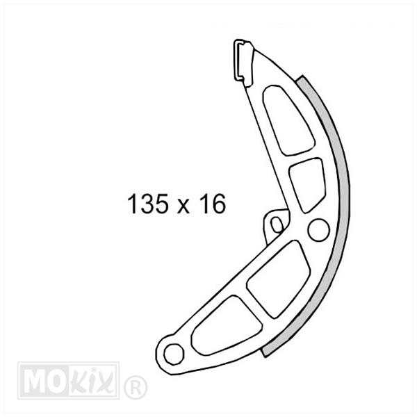 Remschoen Vespa Ciao/SI Achter IGM (1)