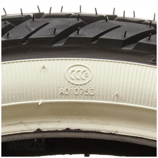 BUB Kenda 17- 2.75 K418 4PR 41P Whitewall TT - Afbeelding 4