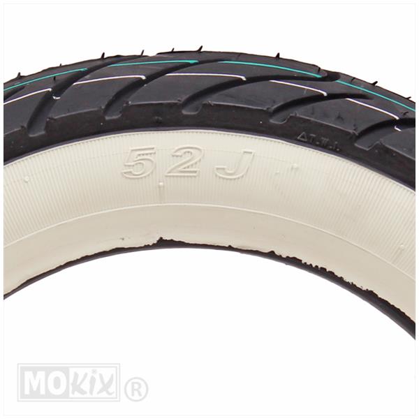 BUB Kenda 10-100/80 K413 4P 52J Whitewall TL - Afbeelding 4