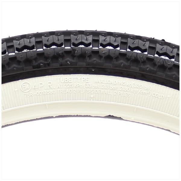 BUB Kenda 19- 2.50 K252 4P Whitewall TT - Afbeelding 4