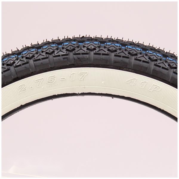 BUB Kenda 17- 2.75 K265 4P Whitewall TT - Afbeelding 2