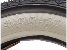 BUB Kenda  10-3.00 K333 4PR 42J Whitewall TL