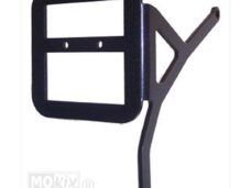 Kentekenplaathouder Morini Zwart NL WA - Opticparts
