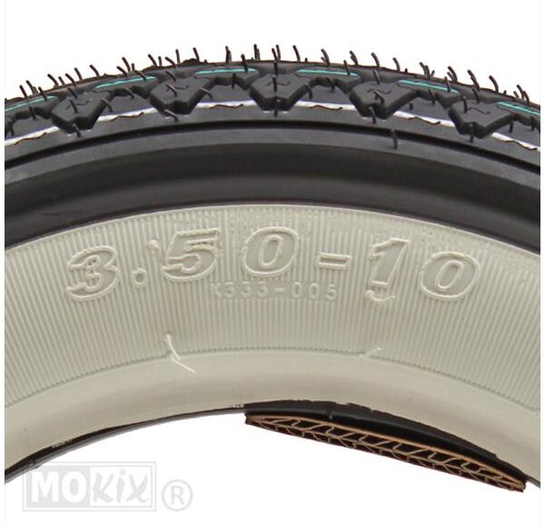 BUB Kenda  10-3.50 K333 4PR 51J Whitewall TL
