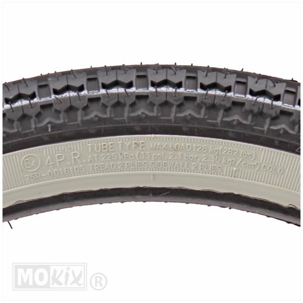 BUB Kenda 19- 2.25 K252 2P Whitewall TT - Afbeelding 4