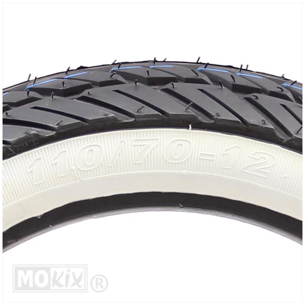 BUB Kenda 12-110/70 K418 4PR 47P Whitewall TL - Afbeelding 3