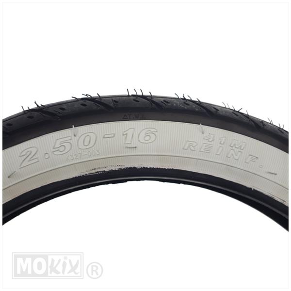 BUB Kenda 16- 2.50 K327 4P Whitewall TL - Afbeelding 3