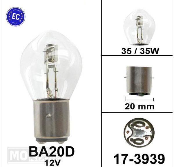 Lamp BA20D 12V 35/35W Flosser CE (1)