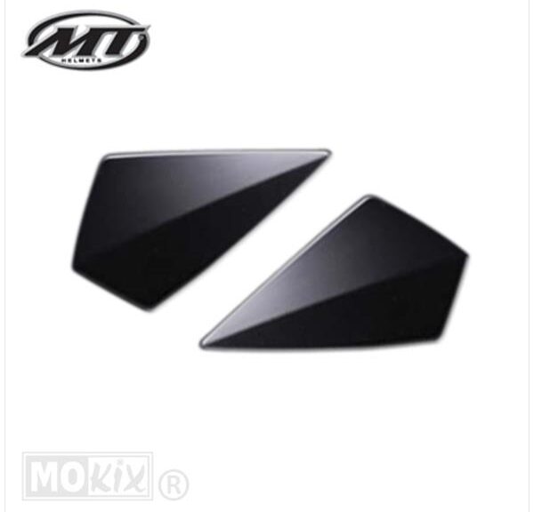 Montage-SET Vizier 867 Sport City MAT Zwart - MT Helmets