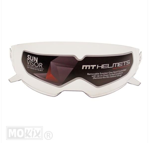 Vizier Streetfighter/District Blank - MT Helmets