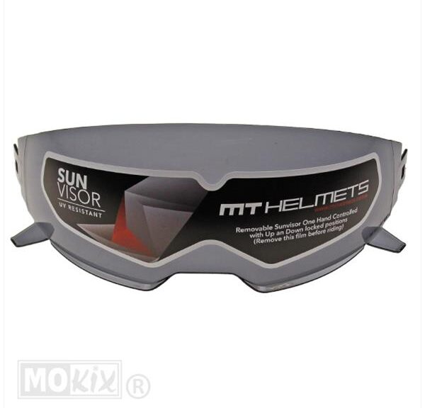 Vizier ZON Streetfighter/District Dark - MT Helmets