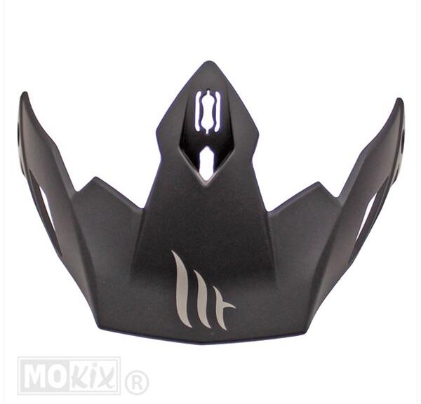 Helm Klep District/Streetfighter MAT Zwart - MT Helmets