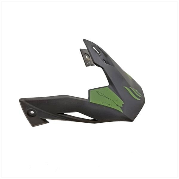 Helm Klep Streetfighter Skull MAT Groen - Afbeelding 3
