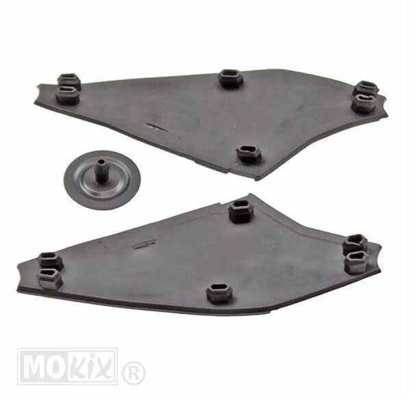 Ventilatie Cover SET District/Streetfighter Zwart - MT Helmets