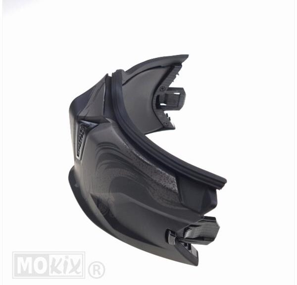 Kinstuk Streetfighter Darkness Zwart (Klik Model) - MT Helmets