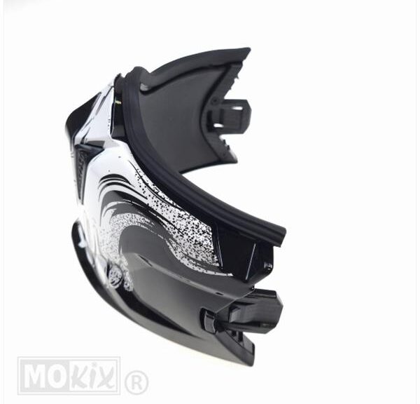Kinstuk Streetfighter Darkness WIT (Klik Model) - MT Helmets