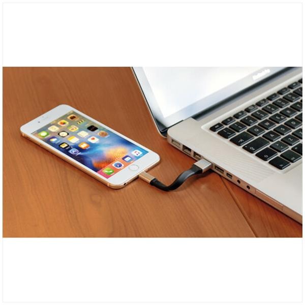Laadsnoer 10cm / Sleutelhanger USB>Apple 8p - Afbeelding 4