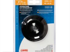 Claxon 12V Motor (DC) 75mm 105db CE Zwart Lampa