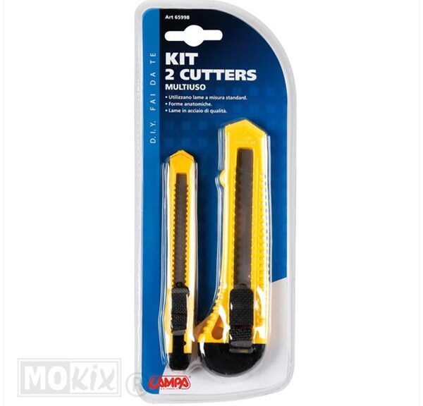 Katkaisuveitsisarja Suuri/Keskikokoinen ABS Lampa