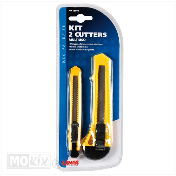 Afbreekmes KIT Groot/Middel ABS Lampa
