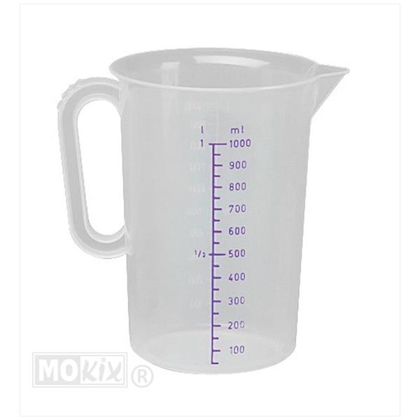 Maat Beker Universeel Doorzichtig 1000ml / 1ltr - Lampa