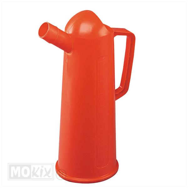 Olie VUL Maat Beker Rood 1000ml / 1ltr - Lampa