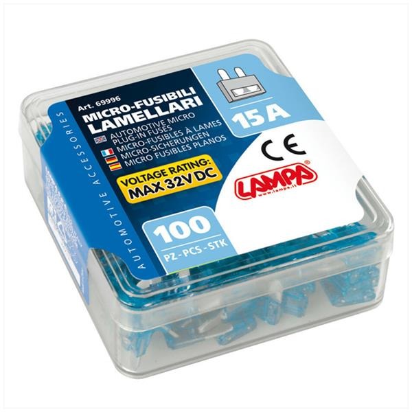 Zekeringen Steek Mini 10.9 X 3.8 15 Ampere (100) - Afbeelding 2