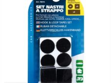 Tape MET Klittenband Rond/Hoek SET 12stuks Lampa