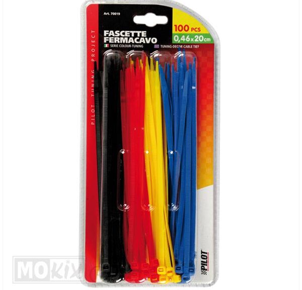 TIE-Rips/Trekbandjes 200x4.6mm Sortie 100 Stuks - Lampa