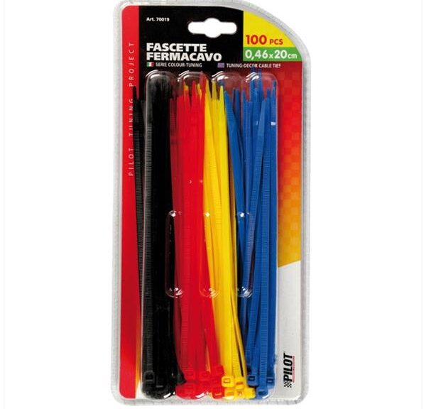 TIE-Rips/Trekbandjes 200x4.6mm Sortie 100 Stuks - Lampa