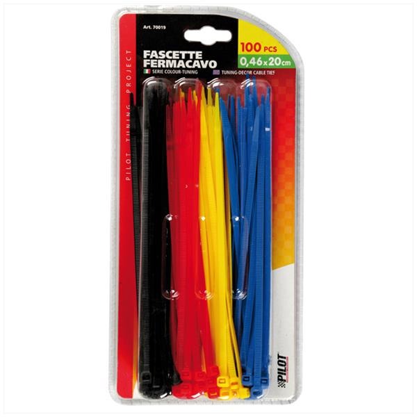 TIE-Rips/Trekbandjes 200x4.6mm Sortie 100 Stuks - Lampa