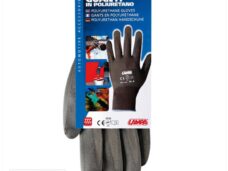 Werkhandschoenen Polyurethaan Grijs (Mt  9) (1) - Lampa