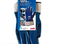 Werkhandschoenen Nitril Blauw  (Mt  9) (1) - Lampa