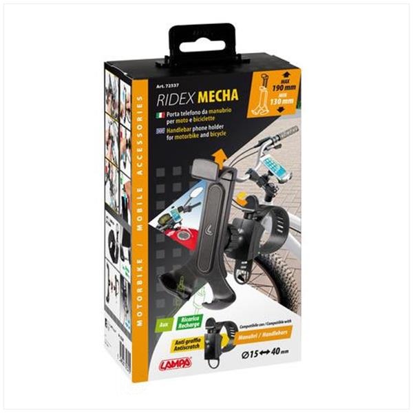 Smartphone Houder Scooter/Motor Klem Lampa - Afbeelding 5