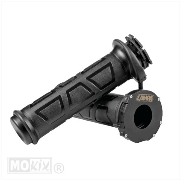 Handvatten Verwarmd 12V 22/25 Zwart Gasdraai Lampa - Afbeelding 2