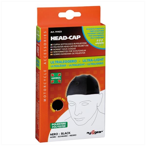 Hoofdkapje Voor IN Helm Lampa Polyester Zwart