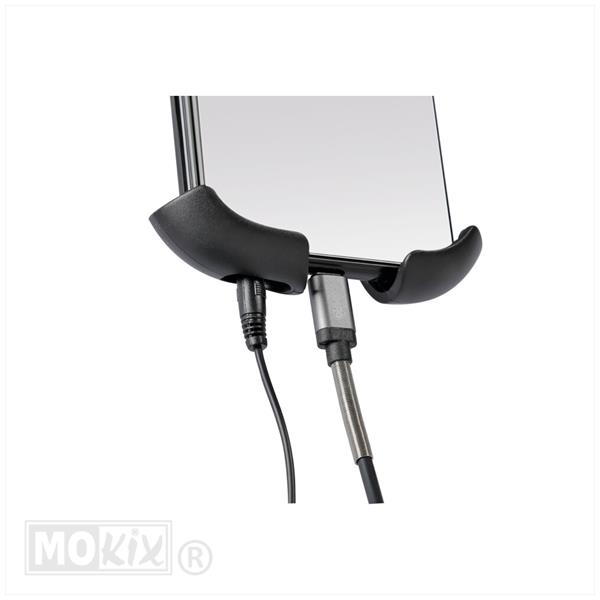 Smartphone Houder Spiegel/Windscherm Klem Lampa - Afbeelding 4