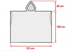 Display Wegwerp Regen Poncho PE (24) Lampa