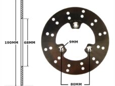 Remschijf Aprilia AREA51 Voor 190x68x3.6 IGM
