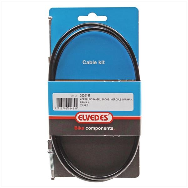 Kabel Koppeling Sachs/Hercules Prima 4/5 Zwart - Afbeelding 2