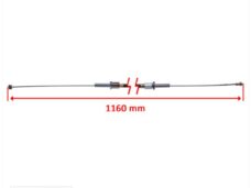 Kabel Versnelling Sachs/Hercules Prima 4/5 Grijs - Elvedes